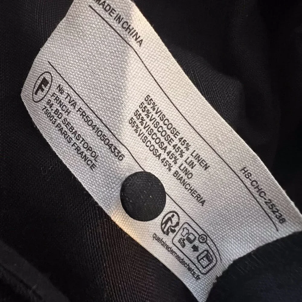 FRNCH Nahya Dress Black
